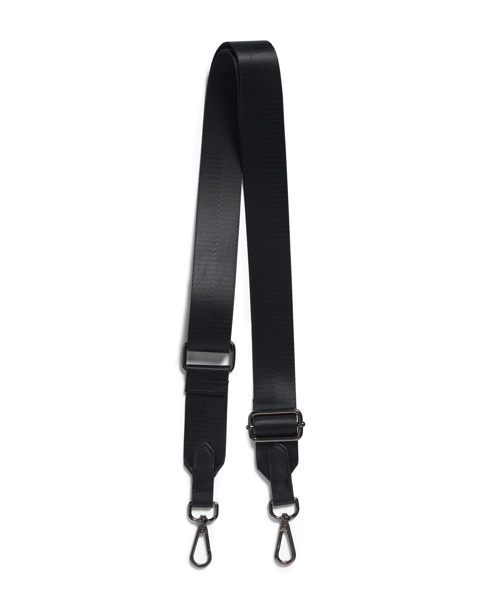 Adjustable Leather Strap - Black