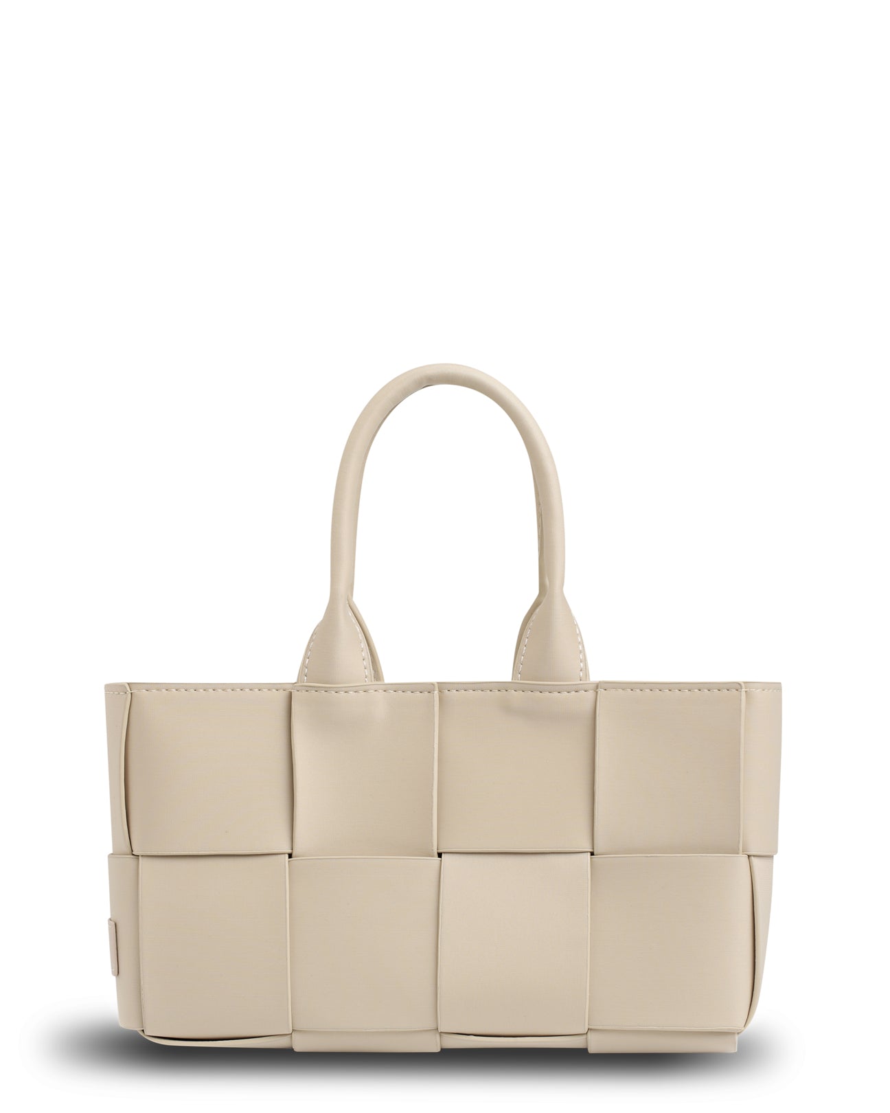 The Martini Bag (BUFF BEIGE) Woven Neoprene Mini Tote/Crossbody Bag