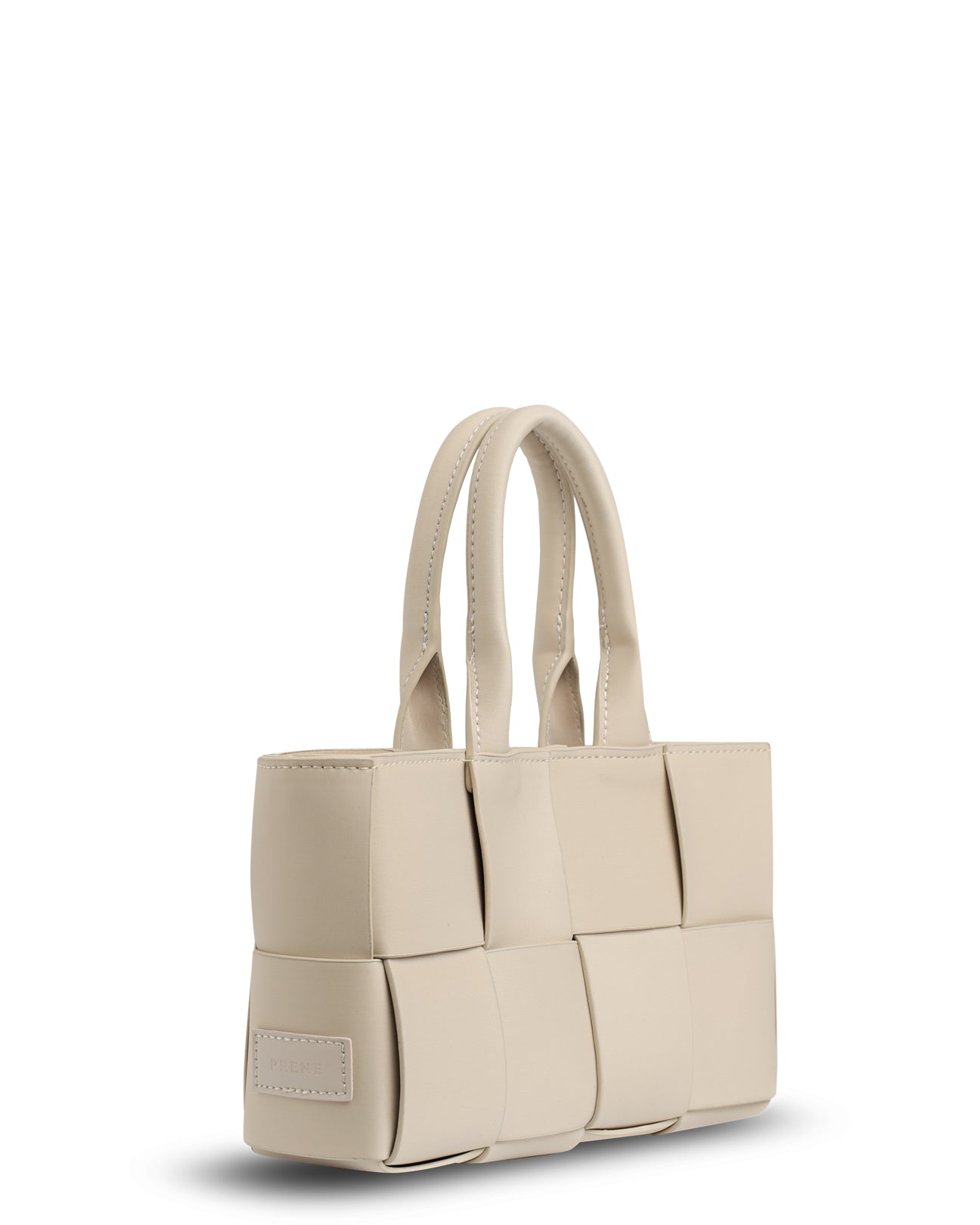 The Martini Bag (BUFF BEIGE) Woven Neoprene Mini Tote/Crossbody Bag