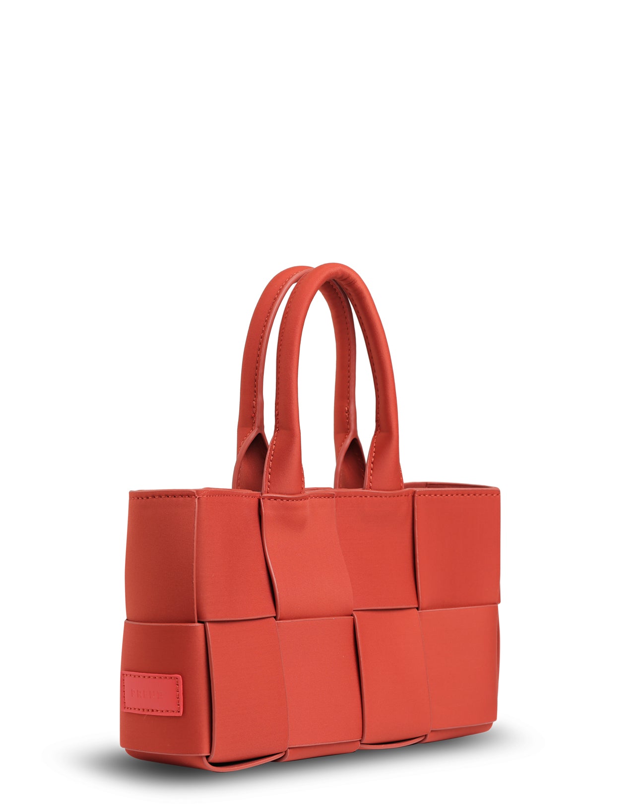 The Martini Bag (CHILLI RED) Woven Neoprene Mini Tote/Crossbody Bag