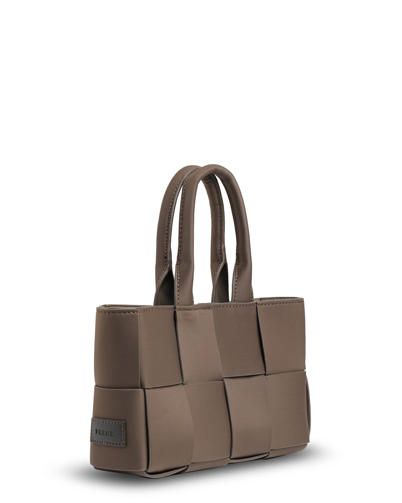 The Martini Bag (COCOA) Woven Neoprene Mini Tote/Crossbody Bag