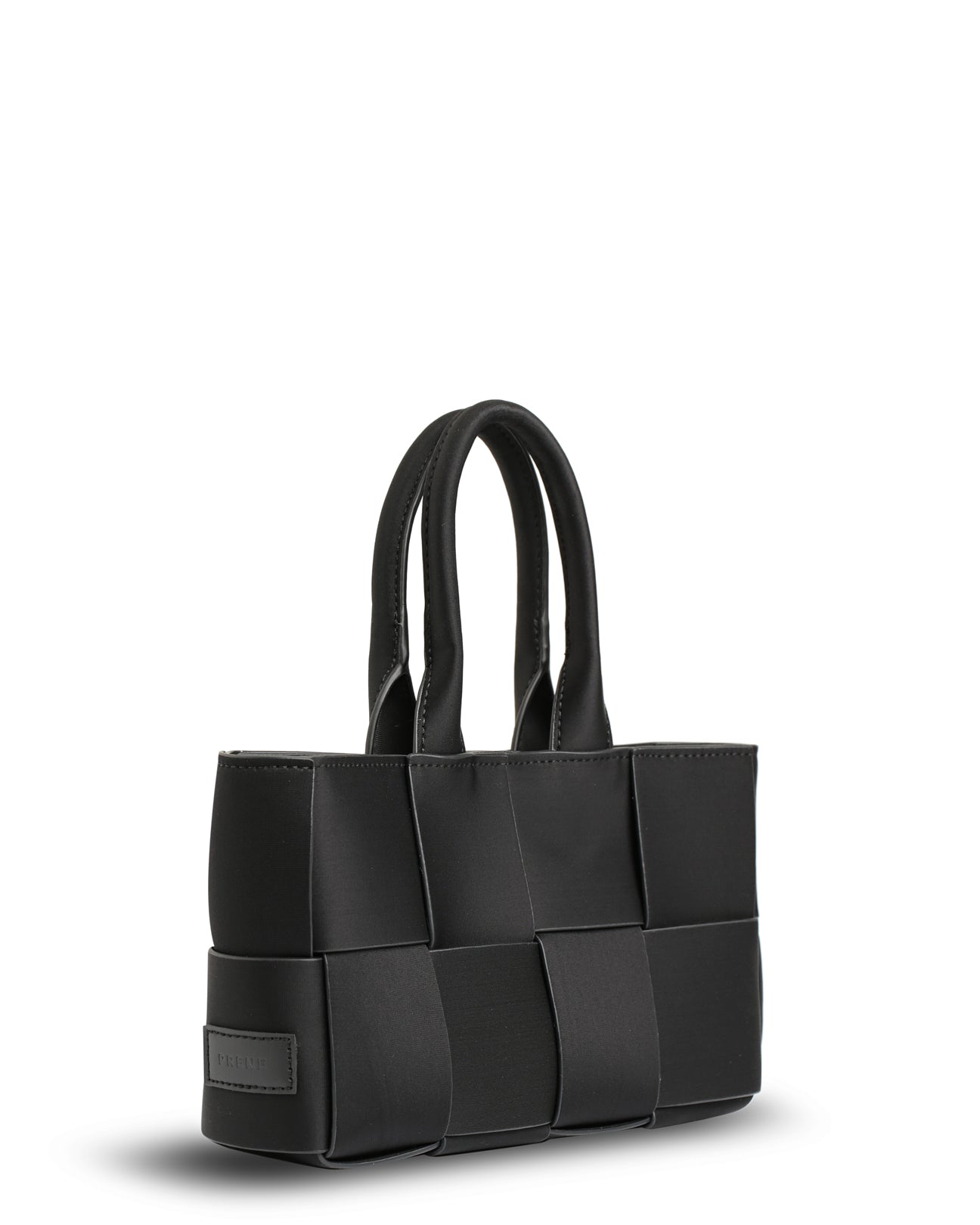 The Martini Bag (BLACK) Woven Neoprene Mini Tote/Crossbody Bag