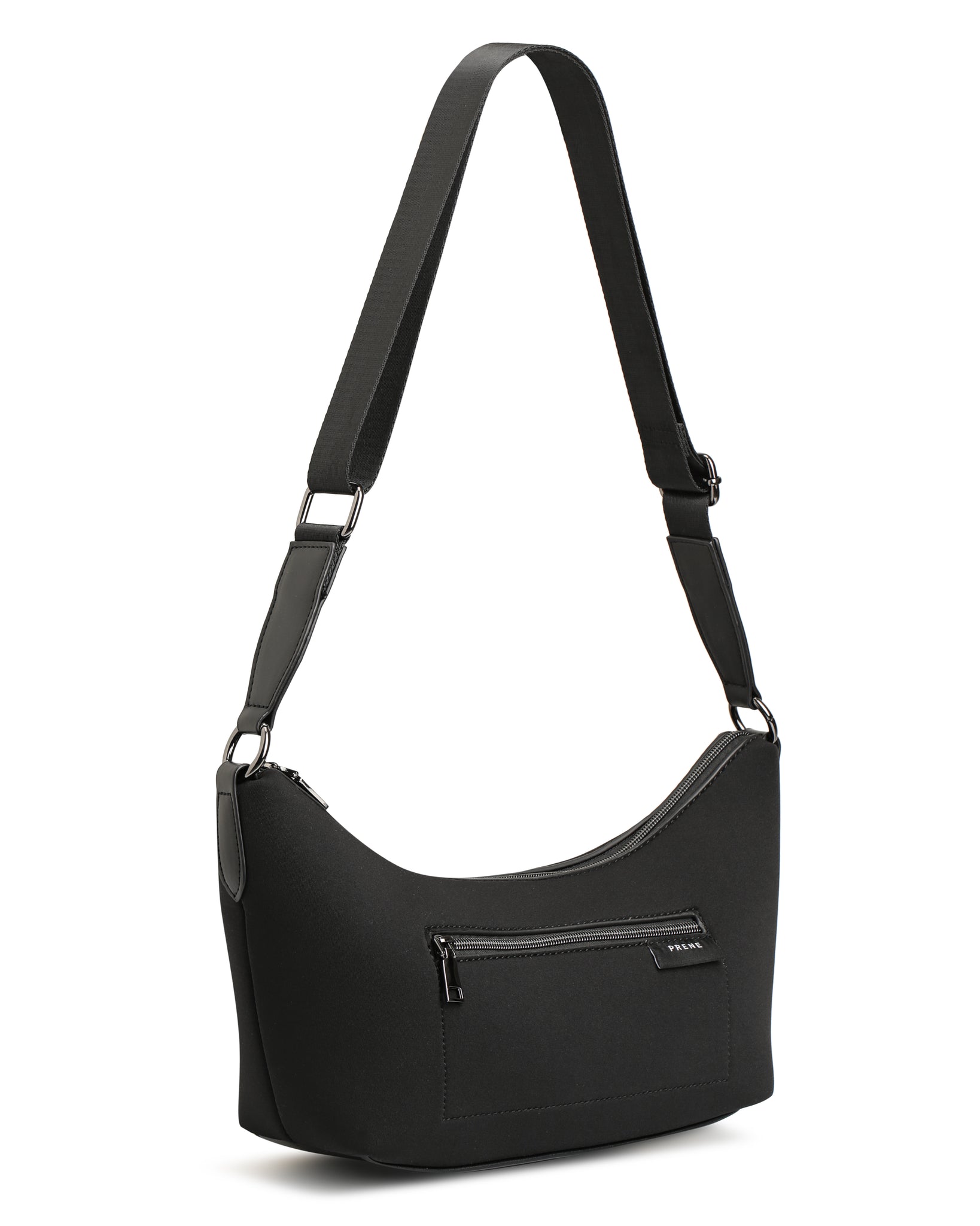 The Mara Bag (BLACK) Neoprene Crossbody Bag