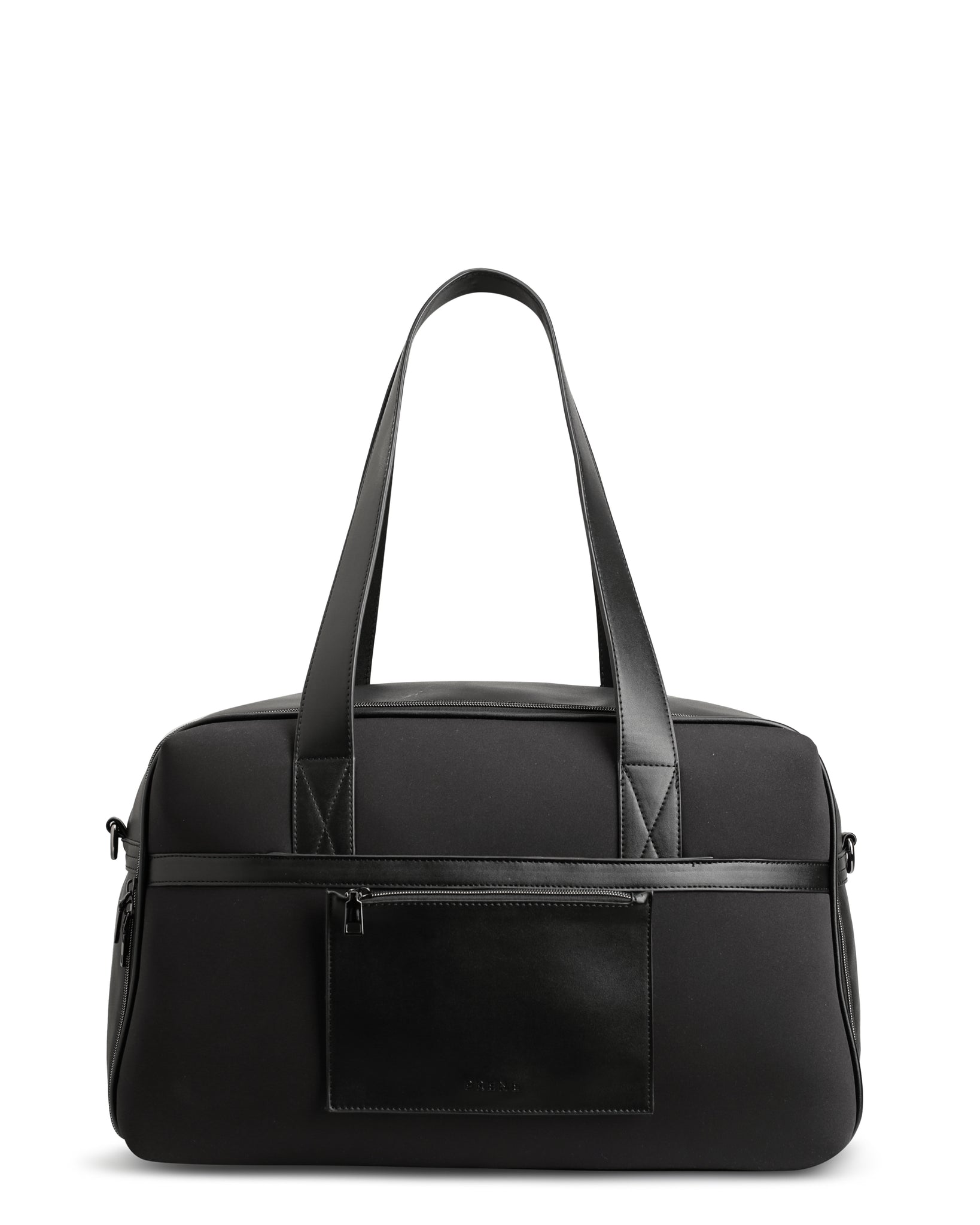 The Morris Bag (BLACK) Neoprene Weekender Bag